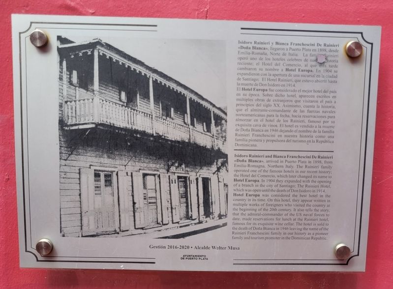 Do�a Blanca Marker image. Click for full size.
