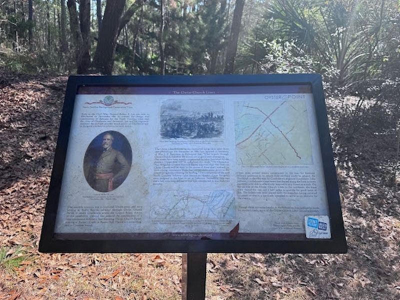 The Christ Church Lines Marker. Click for full size. The Christ Church Lines Marker image. Click for full size.