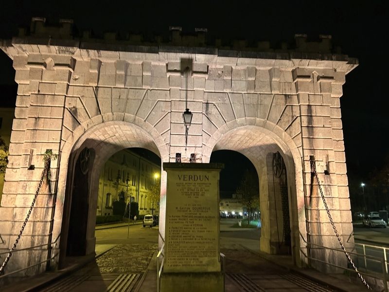 Verdun Marker. Click for full size. Verdun Marker image. Click for full size.