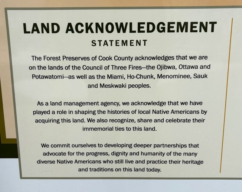 Close-up of the Land Acknowledgement text. Click for full size. Close-up of the Land Acknowledgement text image. Click for full size.