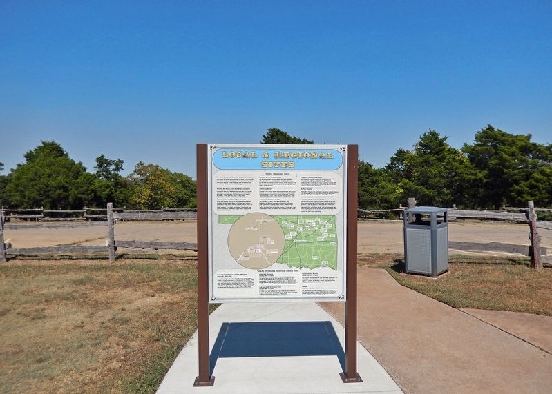 Local and Regional Sites Marker. Click for full size. Local and Regional Sites Marker image. Click for full size.