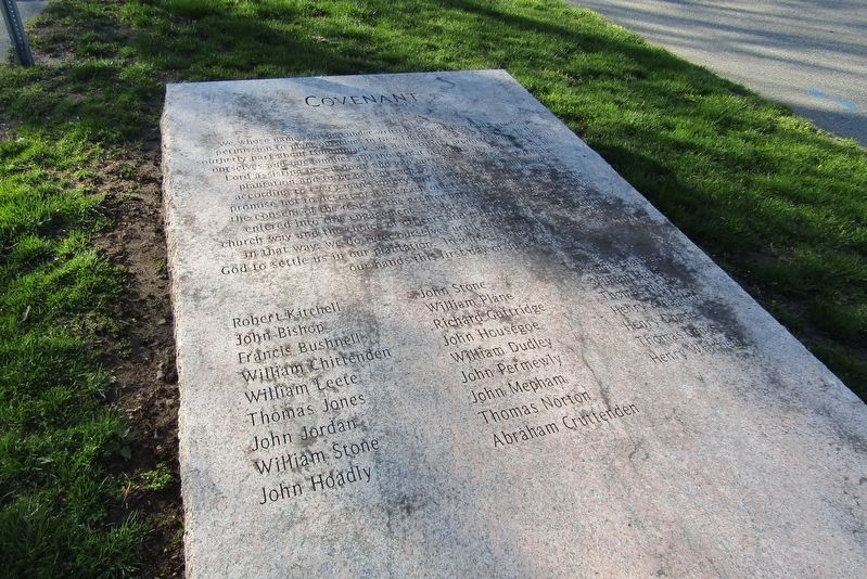 Covenant Stone image. Click for full size.