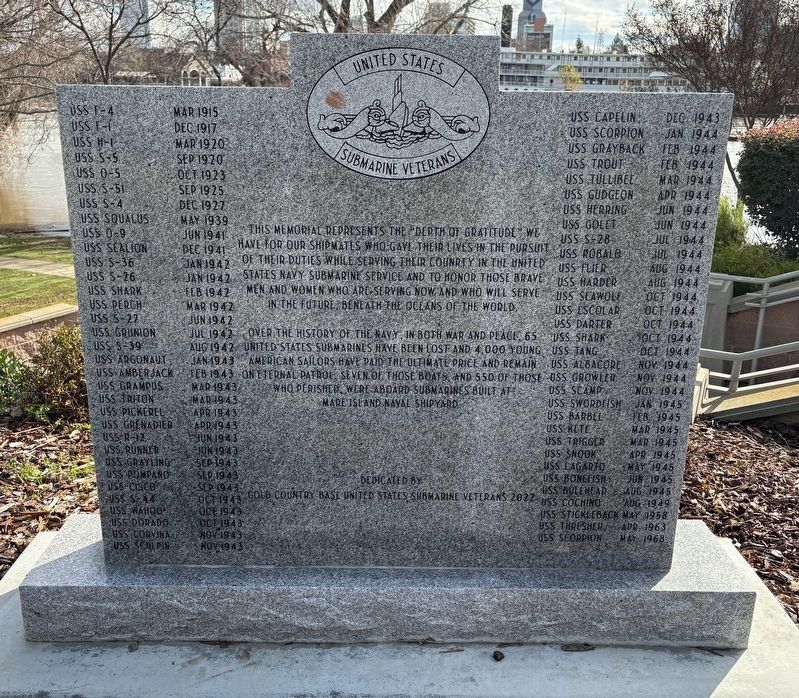 Lost Boats Memorial Marker image. Click for full size.