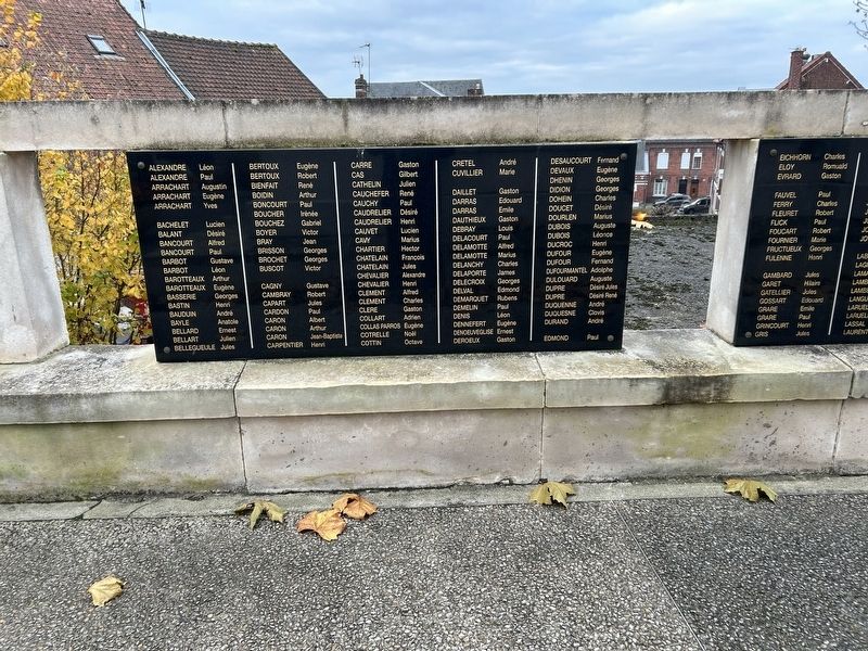 Albert A ses Morts Marker image. Click for full size.