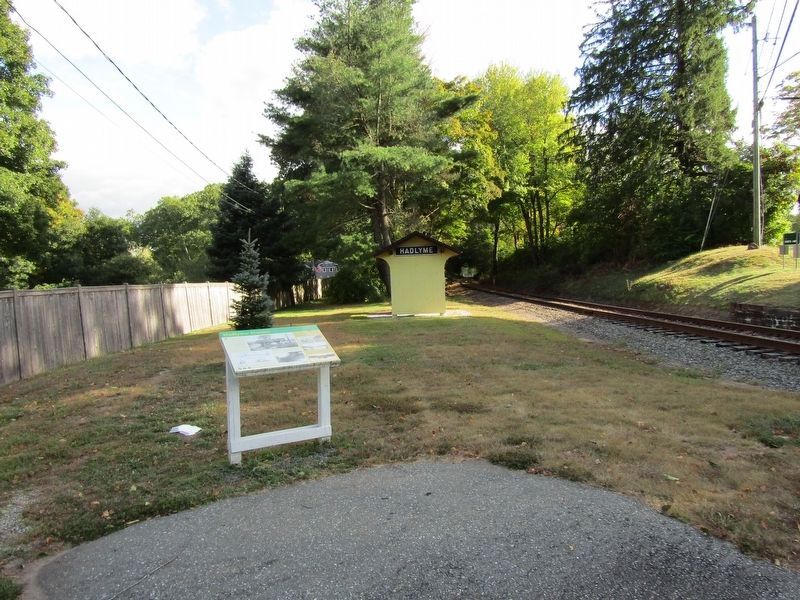 Hadlyme Station Marker image. Click for full size.