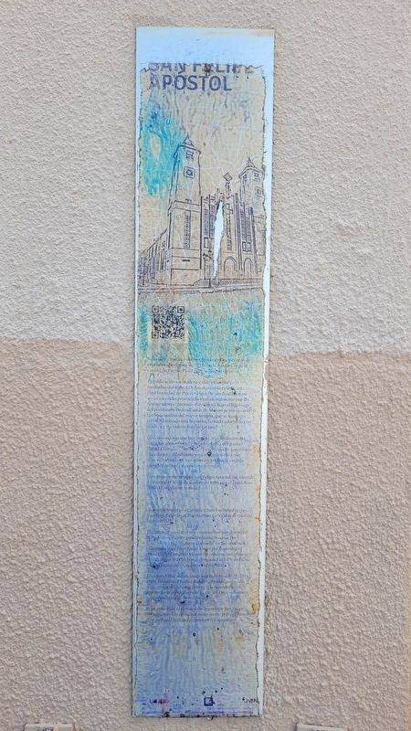 Catedral San Felipe Apóstol / Cathedral of Saint Philip the Apostle Marker. Click for full size. Catedral San Felipe Apóstol / Cathedral of Saint Philip the Apostle Marker image. Click for full size.