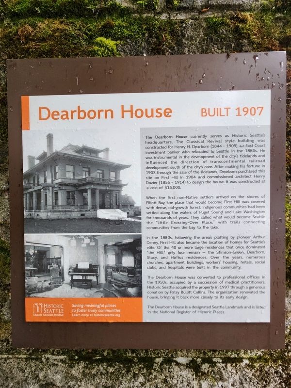 Dearborn House Marker image. Click for full size.