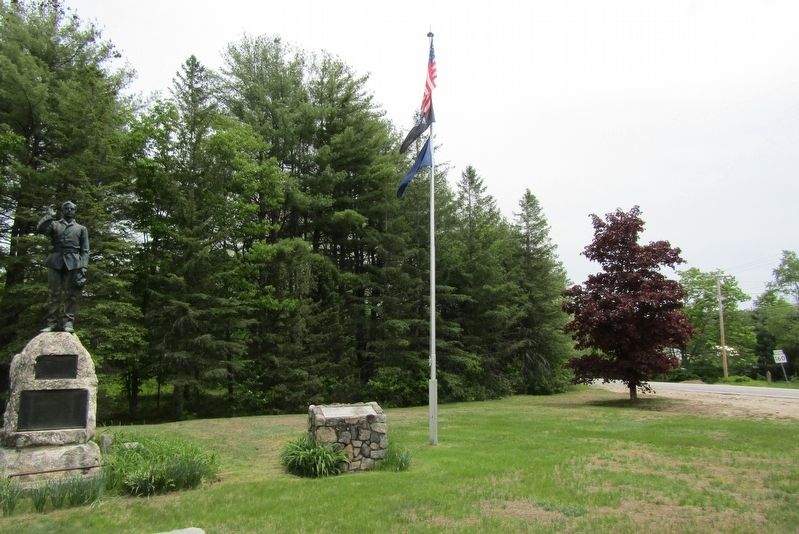 Brownfield War Memorial. Click for full size. Brownfield War Memorial image. Click for full size.