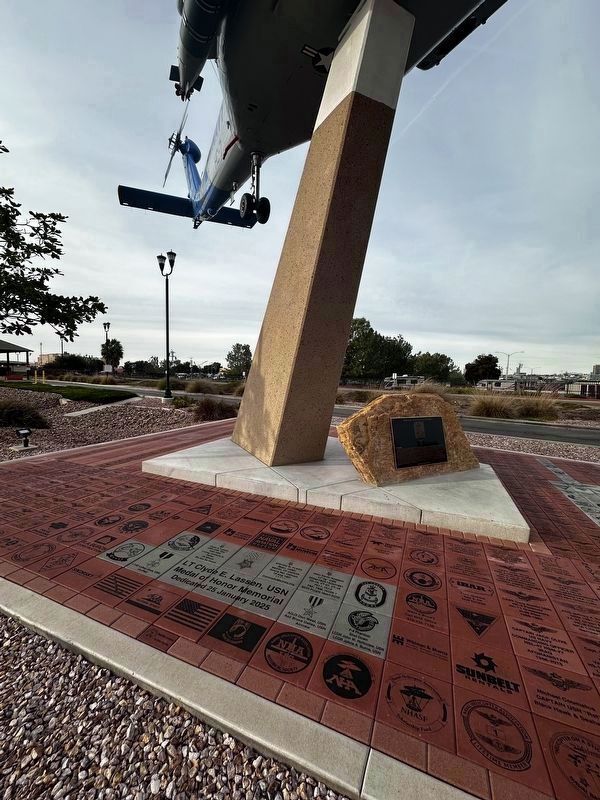 CDR Clyde Everett Lassen Marker. Click for full size. CDR Clyde Everett Lassen Marker image. Click for full size.