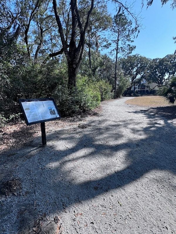 Early Site History Marker image. Click for full size.