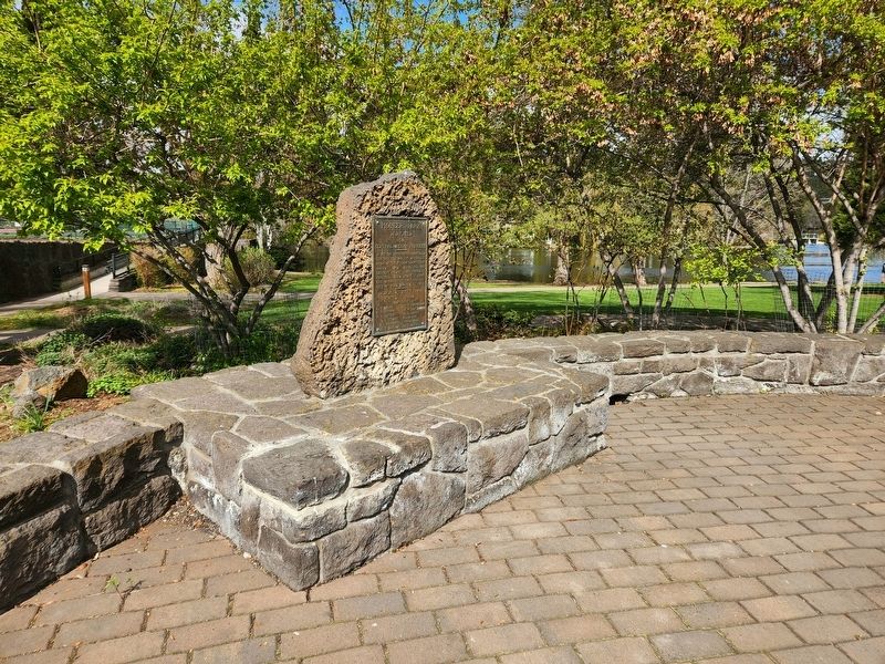 Pioneer Park Marker. Click for full size. Pioneer Park Marker image. Click for full size.