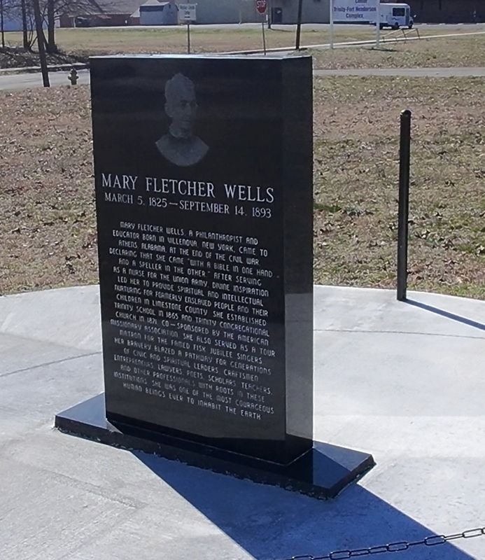 Mary Fletcher Wells Marker image. Click for full size.