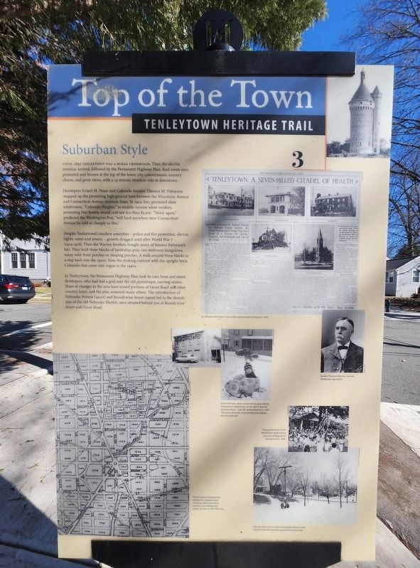 Suburban Style Marker. Click for full size. Suburban Style Marker image. Click for full size.