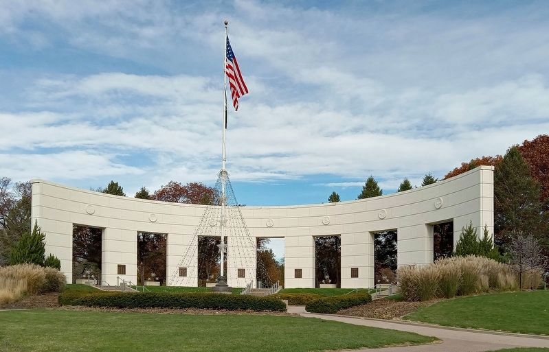 Douglas County World War II Memorial Marker image. Click for full size.