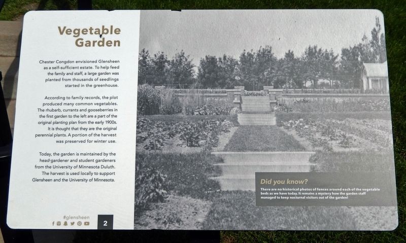 Vegetable Garden Marker. Click for full size. Vegetable Garden Marker image. Click for full size.