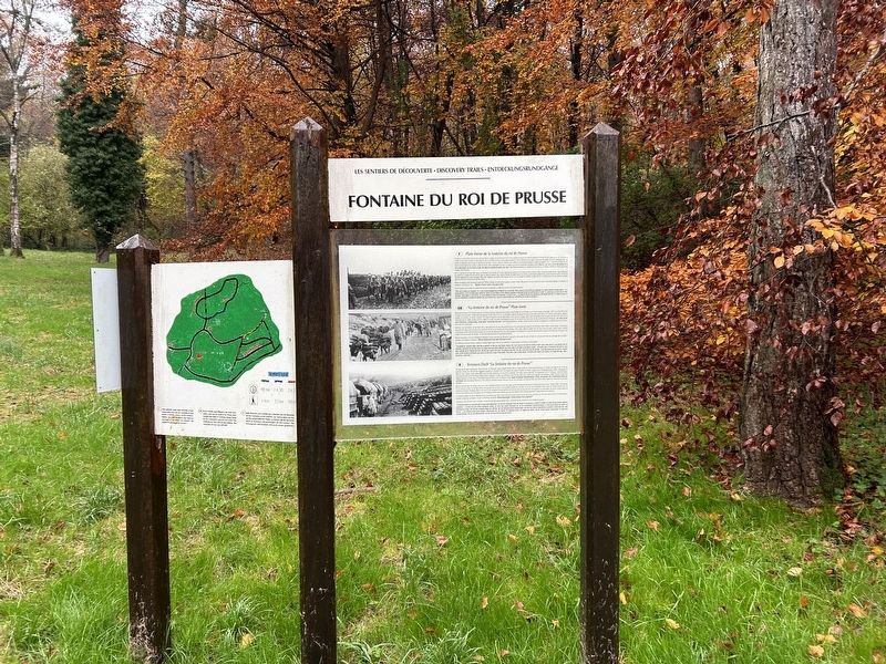 Fontaine du Roi Prusse Marker. Click for full size. Fontaine du Roi Prusse Marker image. Click for full size.