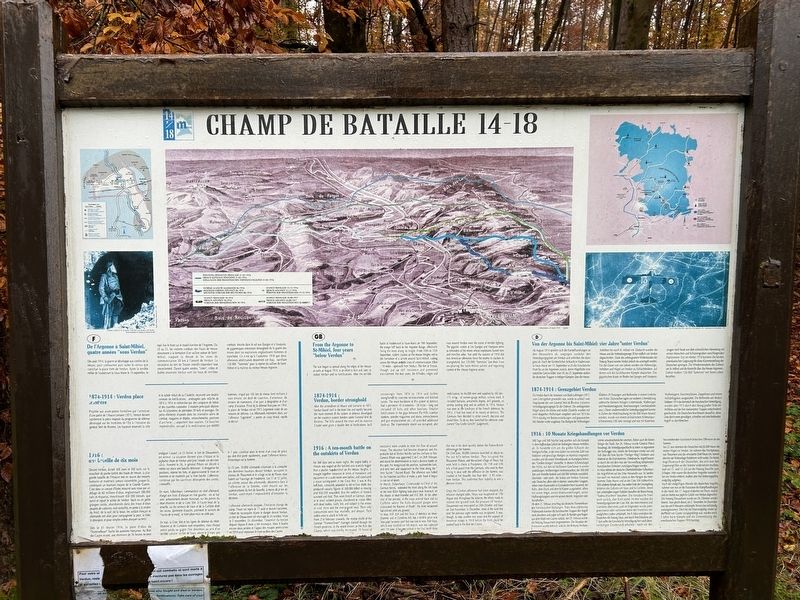 Champ de Bataille 14-18 Marker image. Click for full size.