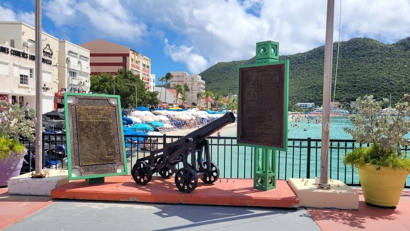 In Remembrance of Our Fallen Marker (left side) image. Click for full size.