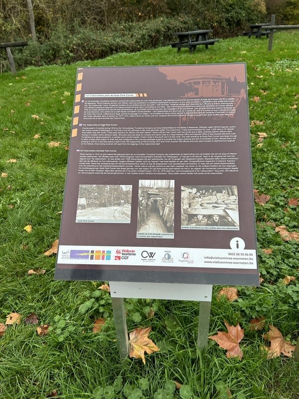 Les Catacombes pr�s de Hyde Park Corner Marker image. Click for full size.