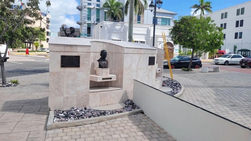 The view of the marker along the street image. Click for full size.