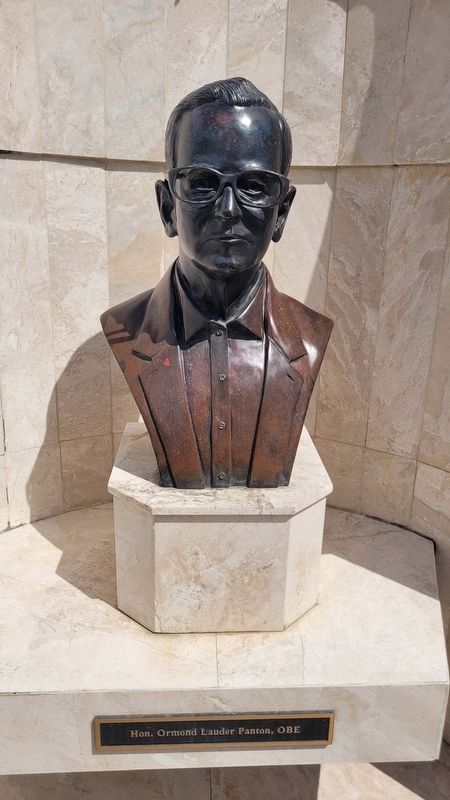 Hon. Ormond Lauder Panton, OBE Marker image. Click for full size.