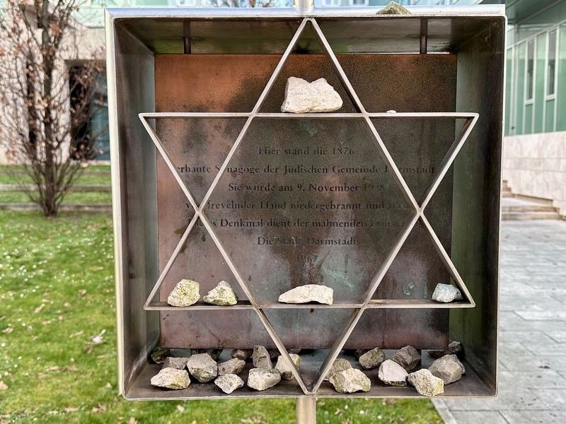 Liberal Synagogue Memorial Site text image. Click for full size.