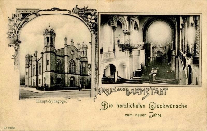 Liberal Synagogue in Darmstadt image. Click for full size.