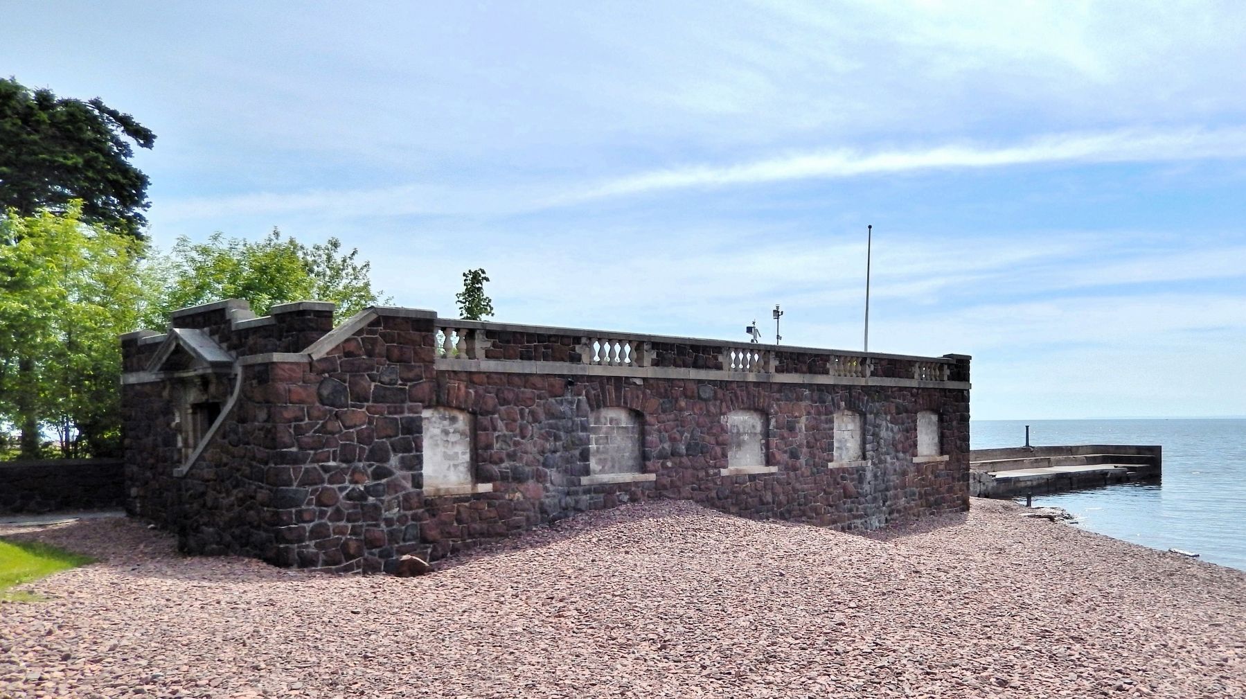 The Boathouse (<i>south elevation</i>) image. Click for full size.