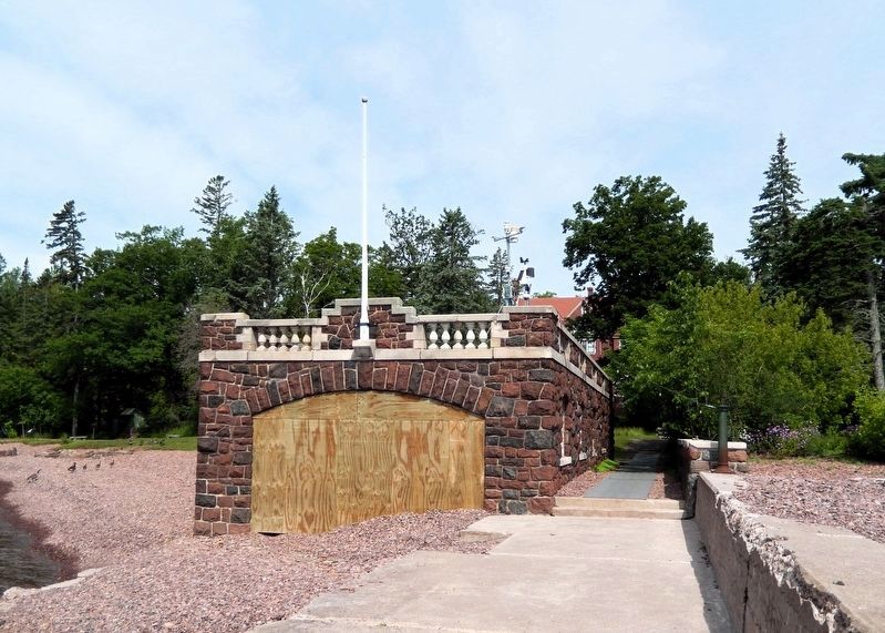 The Boathouse (<i>southeast elevation</i>) image. Click for full size.