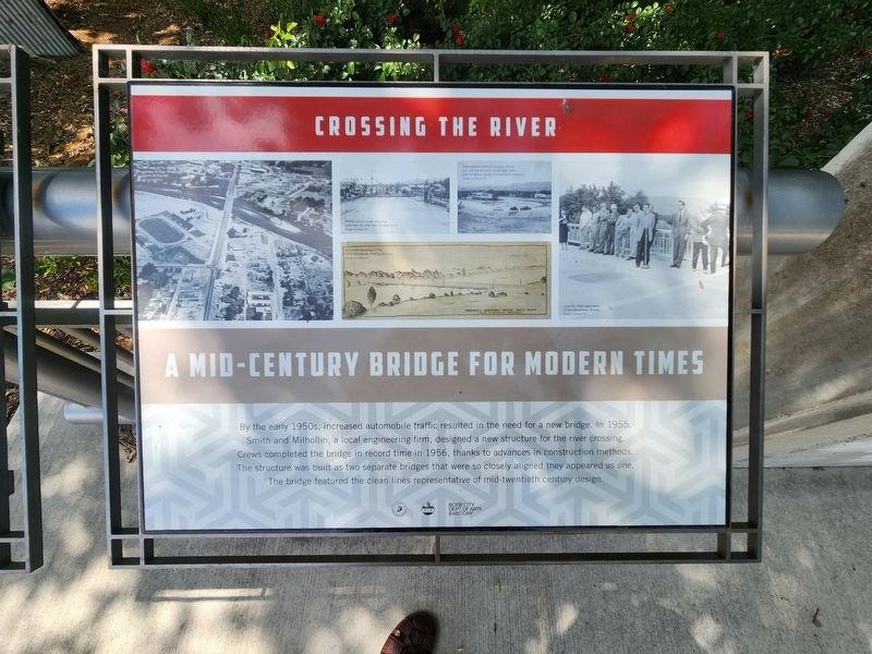 Crossing the River Marker image. Click for full size.