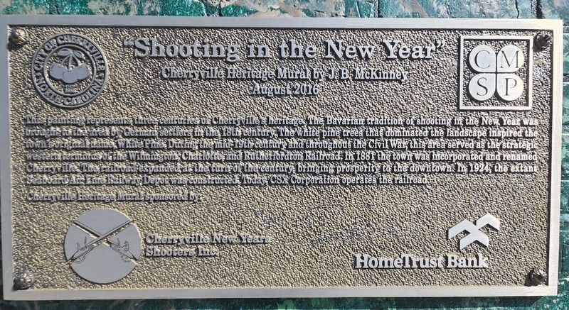 Shooting in the New Year Marker image. Click for full size.