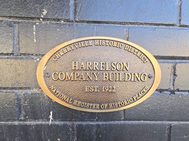 Harrelson Company Building Marker image. Click for full size.