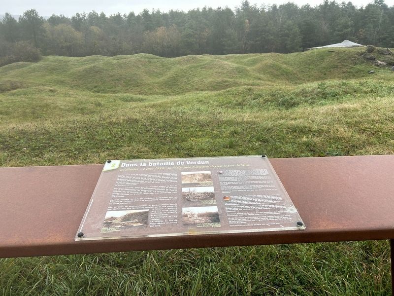 Dans la bataille de Verdun Marker image. Click for full size.