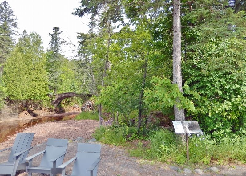 Tischer Creek Marker. Click for full size. Tischer Creek Marker image. Click for full size.