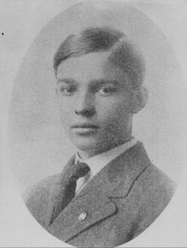 Dwight David Eisenhower, as a senior at Abilene High School. Click for full size. Dwight David Eisenhower, as a senior at Abilene High School image. Click for full size.