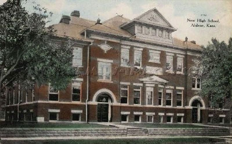 Abilene High School. Click for full size. Abilene High School image. Click for full size.