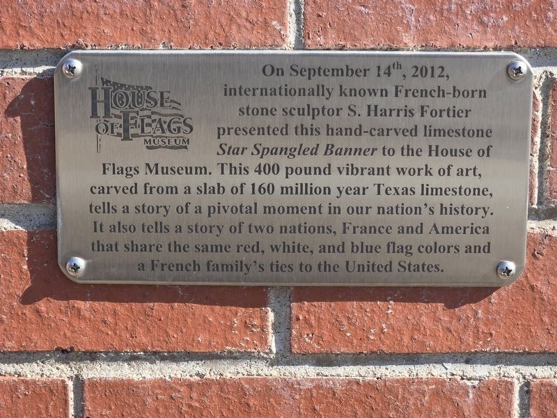 Star Spangled Banner Marker. Click for full size. Star Spangled Banner Marker image. Click for full size.