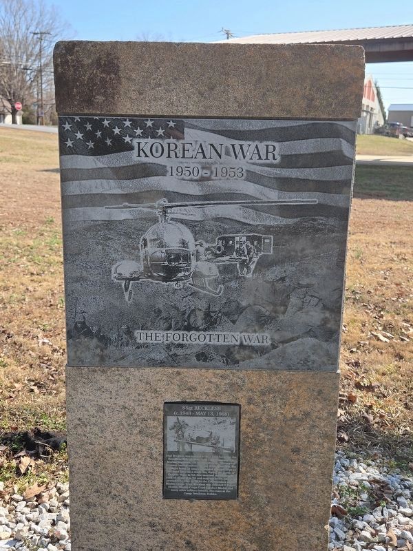 Polk County Korean War Memorial. Click for full size. Polk County Korean War Memorial image. Click for full size.