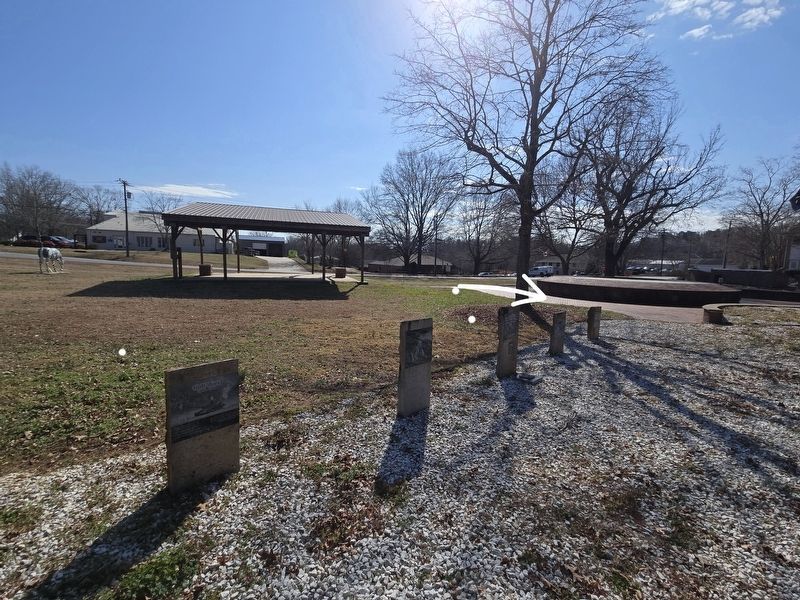 Veterans Park Memorials. World War II indicated by the arrow. Click for full size. Veterans Park Memorials. World War II indicated by the arrow image. Click for full size.