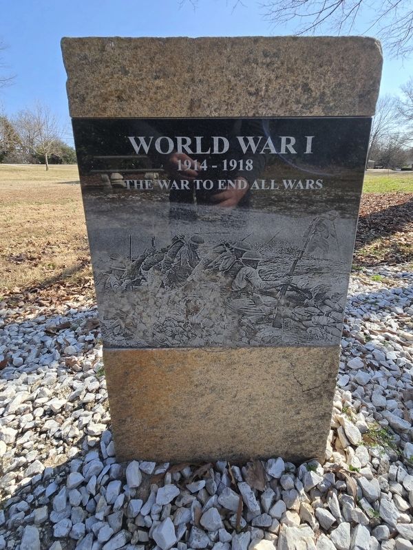 World War I Memorial Marker. Click for full size. World War I Memorial Marker image. Click for full size.