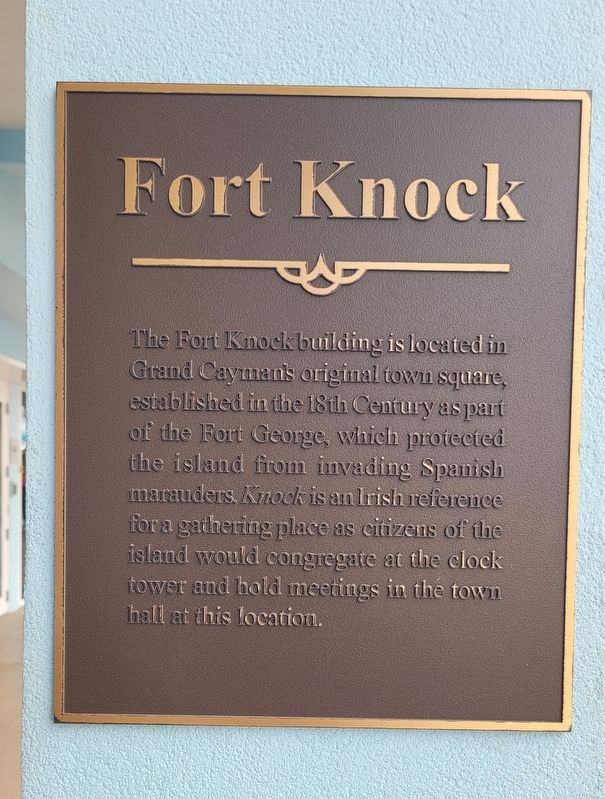 Fort Knock Marker. Click for full size. Fort Knock Marker image. Click for full size.