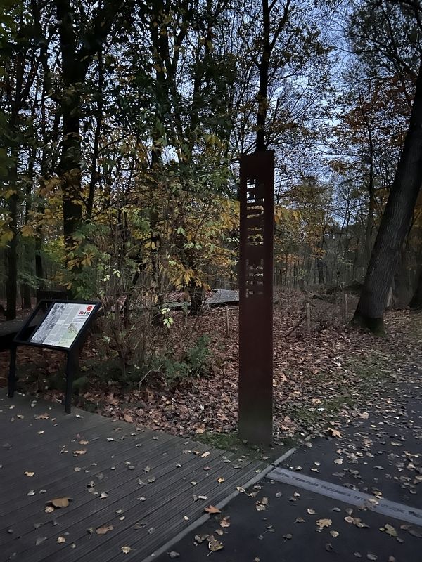 The Bluff in the 'Palingbeek' provincial park Marker image. Click for full size.