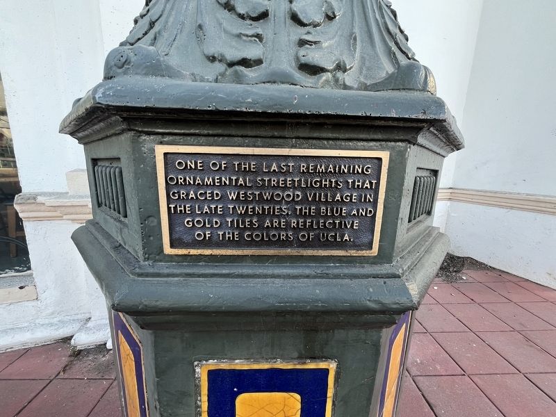 Ornamental Streetlight Marker. Click for full size. Ornamental Streetlight Marker image. Click for full size.