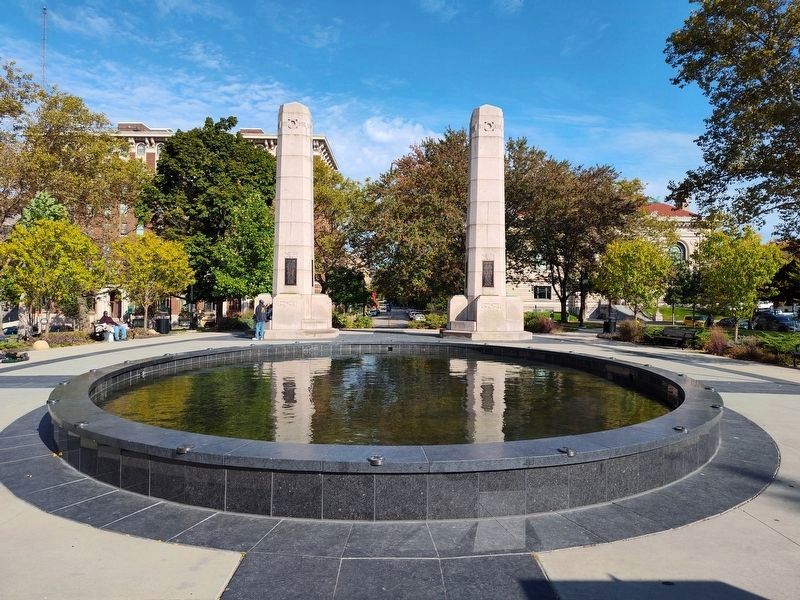 Grand Rapids World War Memorial. Click for full size. Grand Rapids World War Memorial image. Click for full size.