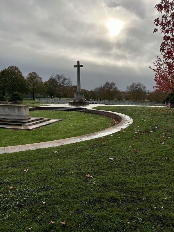 Hooge Crater Cemetery. Click for full size. Hooge Crater Cemetery image. Click for full size.