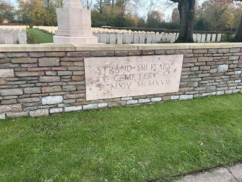 Strand Military Cemetery. Click for full size. Strand Military Cemetery image. Click for full size.
