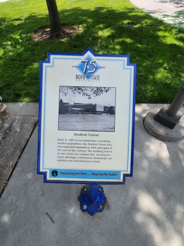 Student Union Marker. Click for full size. Student Union Marker image. Click for full size.