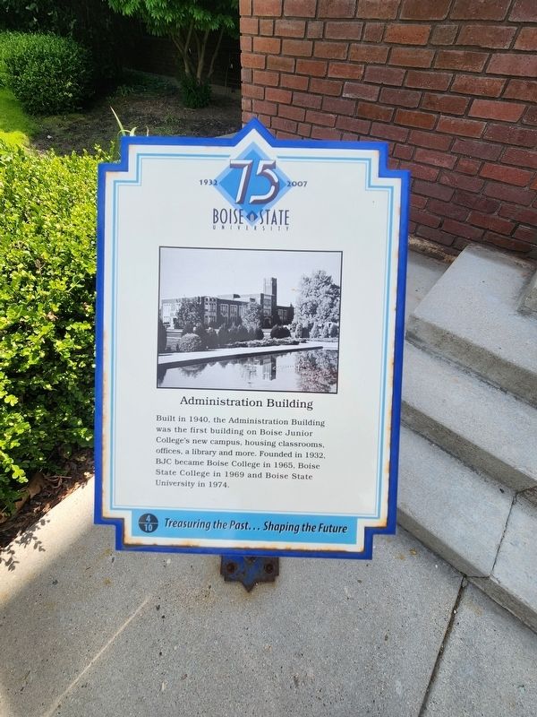 Administration Building Marker image. Click for full size.
