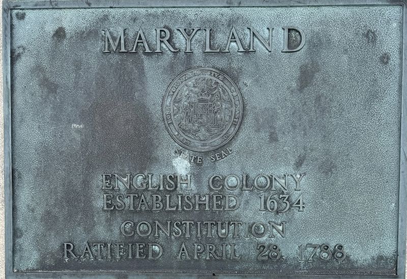 Maryland Marker. Click for full size. Maryland Marker image. Click for full size.