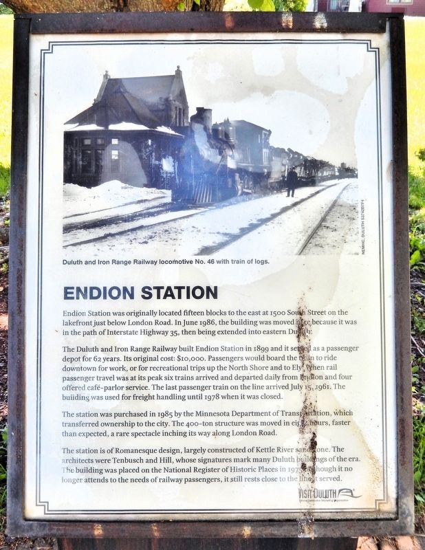 Endion Station Marker image. Click for full size.